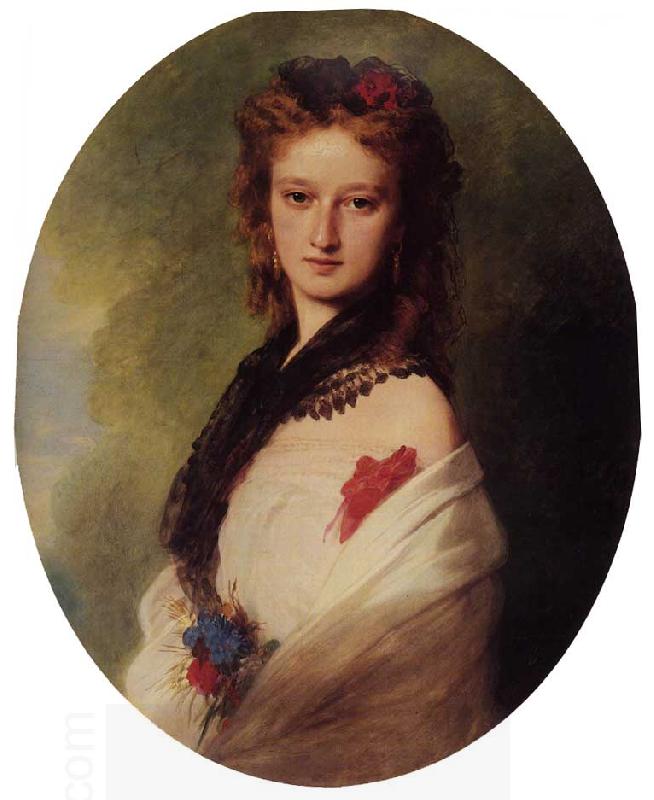 Franz Xaver Winterhalter Zofia Potocka, Countess Zamoyska